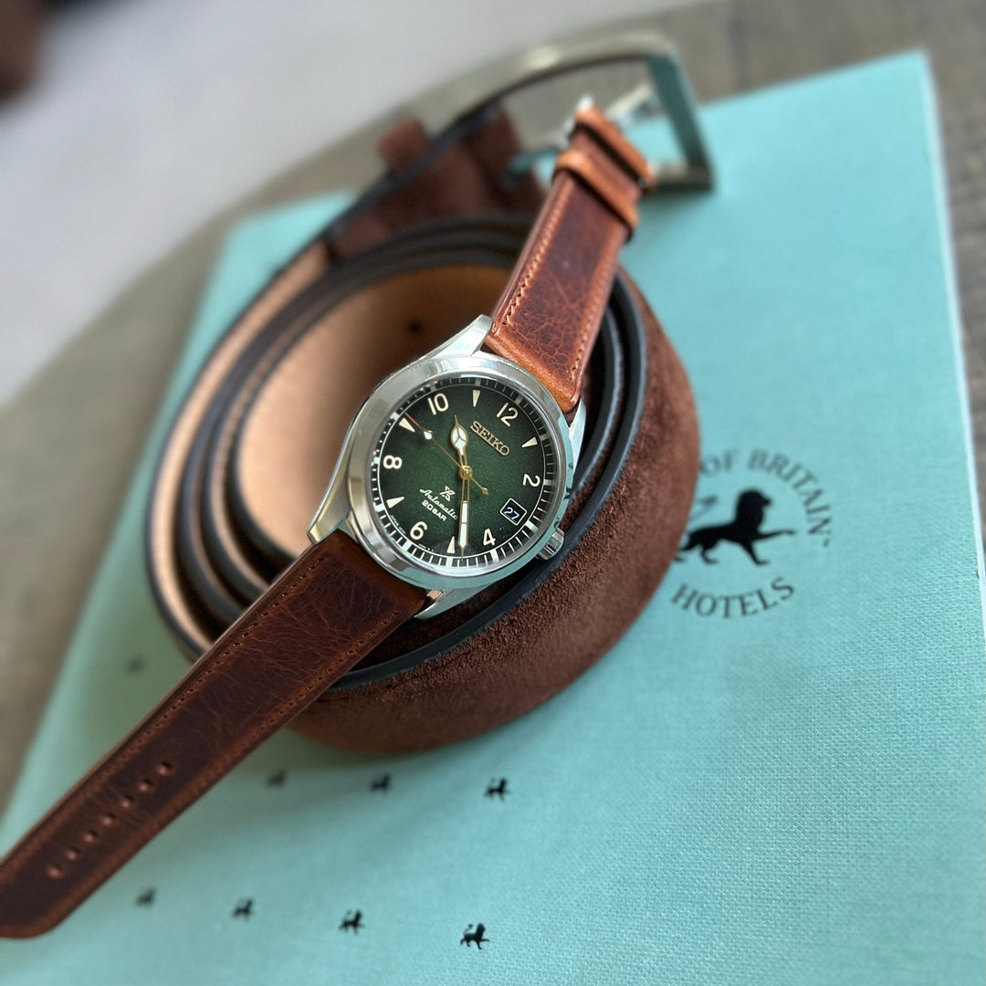 Timeless Pairings: Best Watches to Wear with a Chestnut Brown Italian Wax Watch Strap