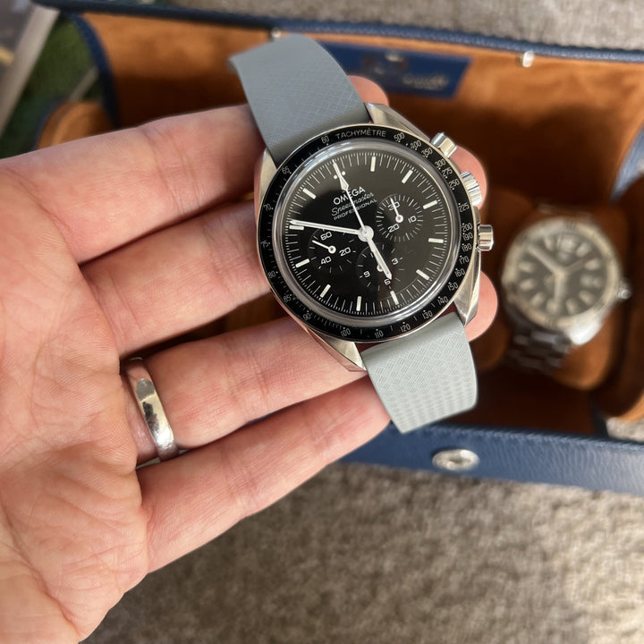CTS Rubber Watch Strap - Light Grey