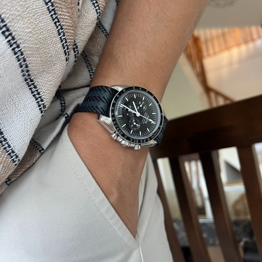 Premium Fabric Single Pass Watch Strap - Bond