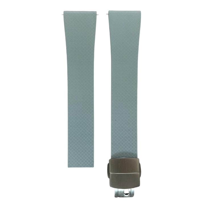 CTS Rubber Watch Strap - Light Grey