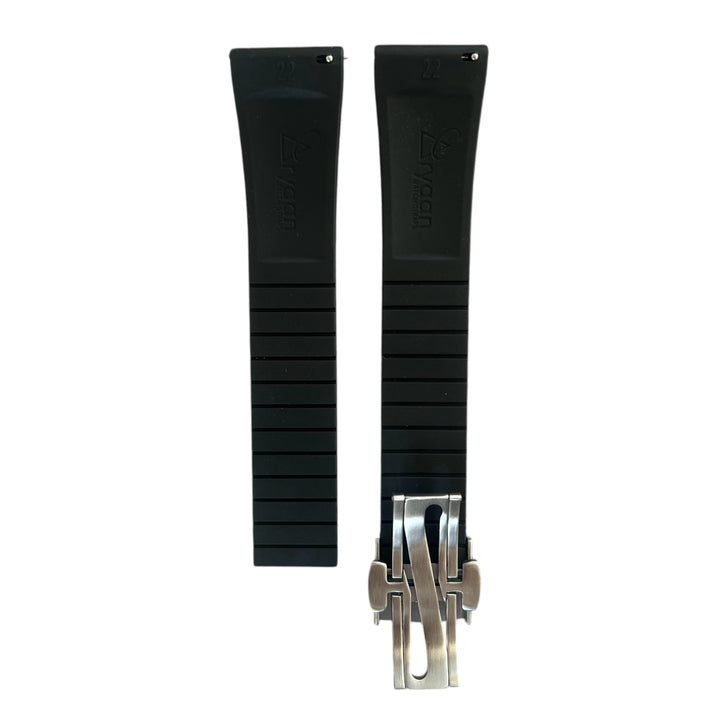 CTS Rubber Watch Strap - Black